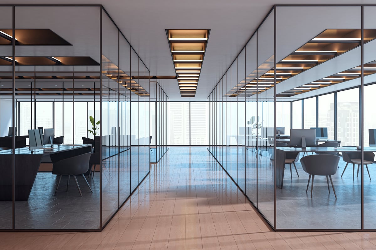 Contemporary law firm office interior